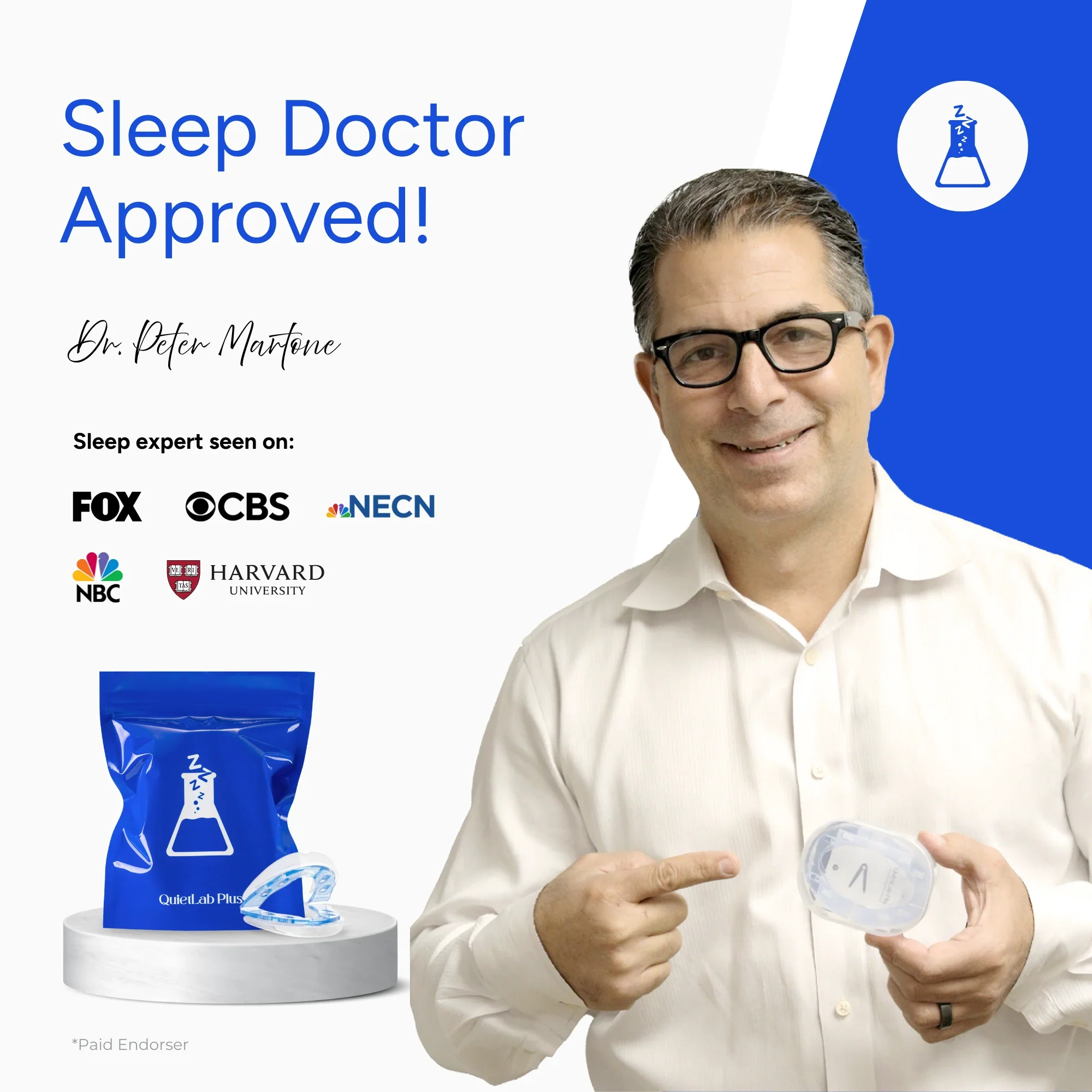 QuietLab® Plus Anti-Snoring Mouthpiece - Image 3