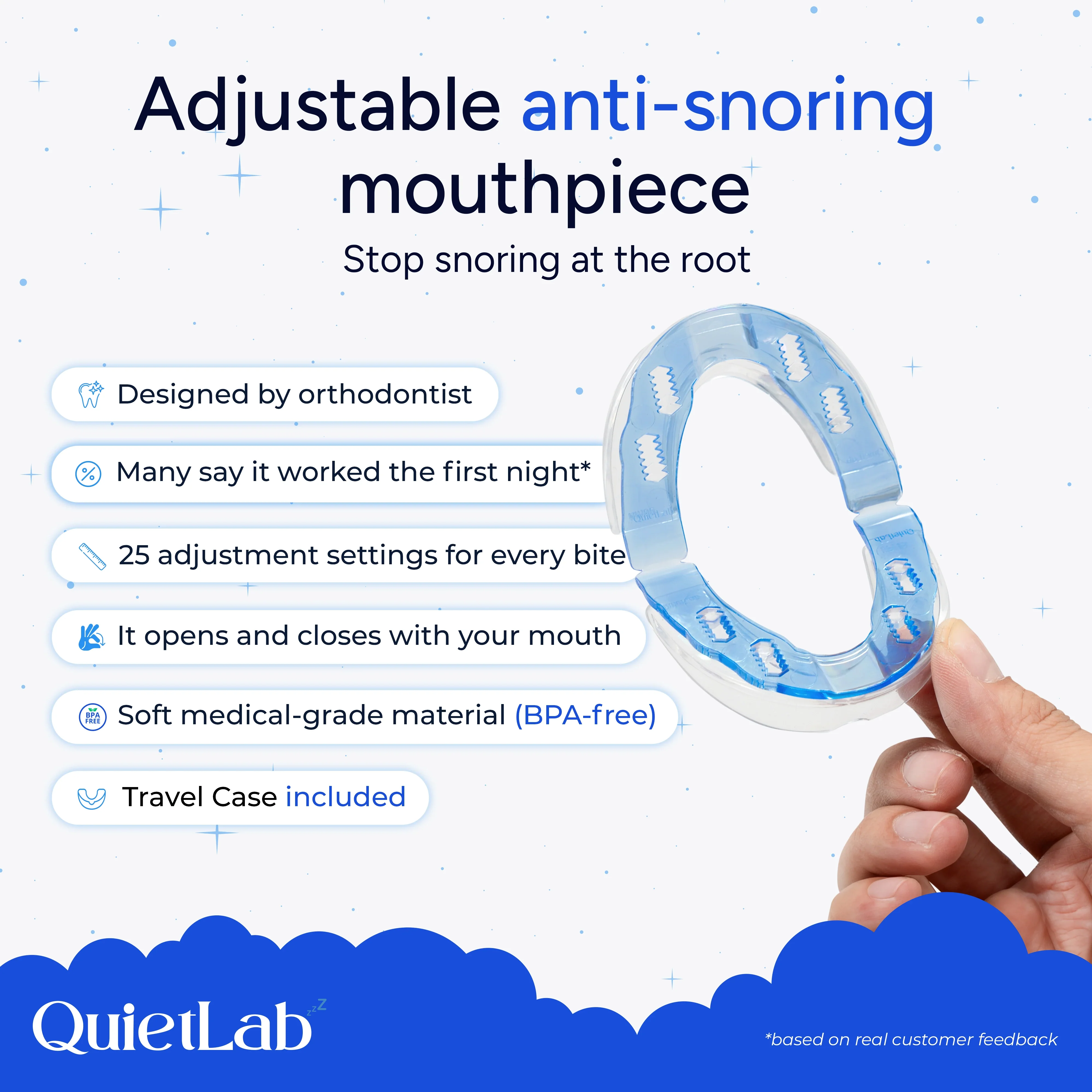 QuietLab® Plus Anti-Snoring Mouthpiece - Image 4